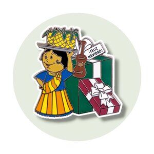 It's a Small World Disney Pin: Mexico Child Christmas Holiday Gifts
